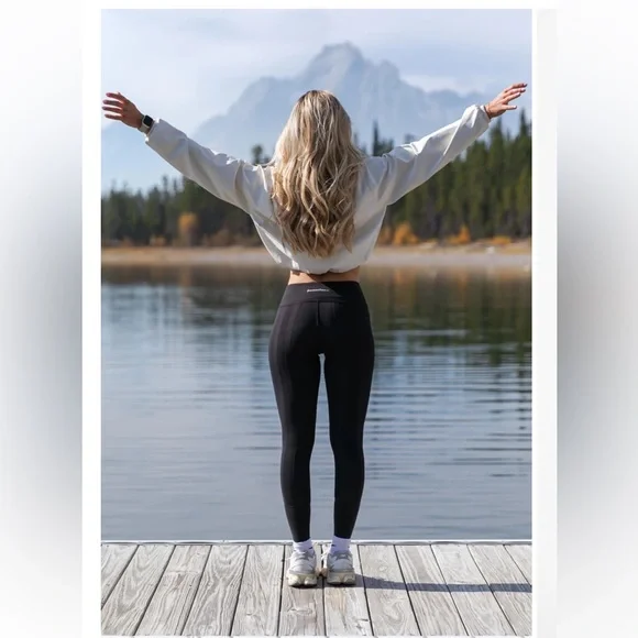 Sweetflexx Booty Band Resistance Leggings, Black, 2 - Picture 1 of 6